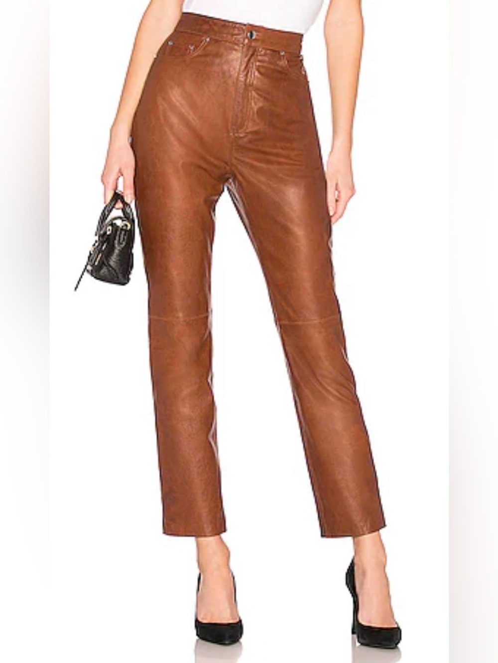 LPA x REVOLVE Leather Pants